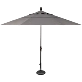 11' MARKET UMBRELLA, CANVAS COAL