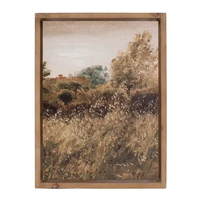 21" Landscape Framed Print