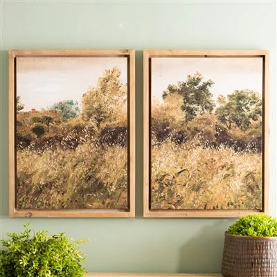 21" Landscape Framed Print