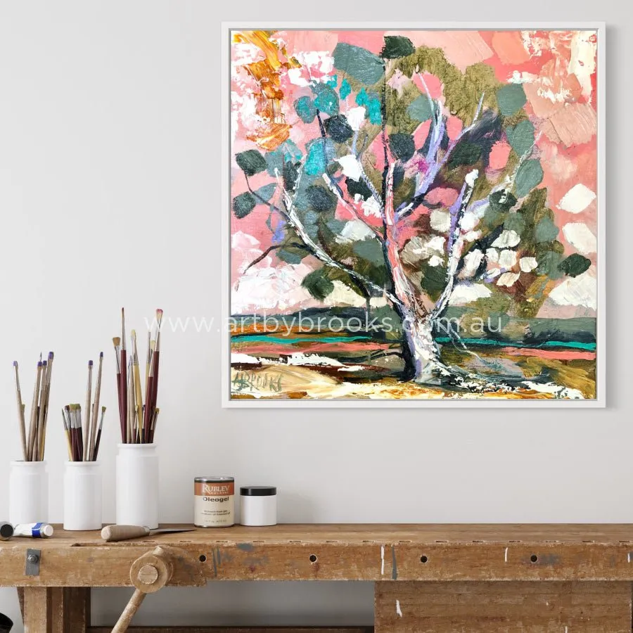 40x40 cm - textured petite gum