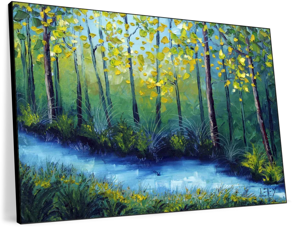 A Blue River Wall Art