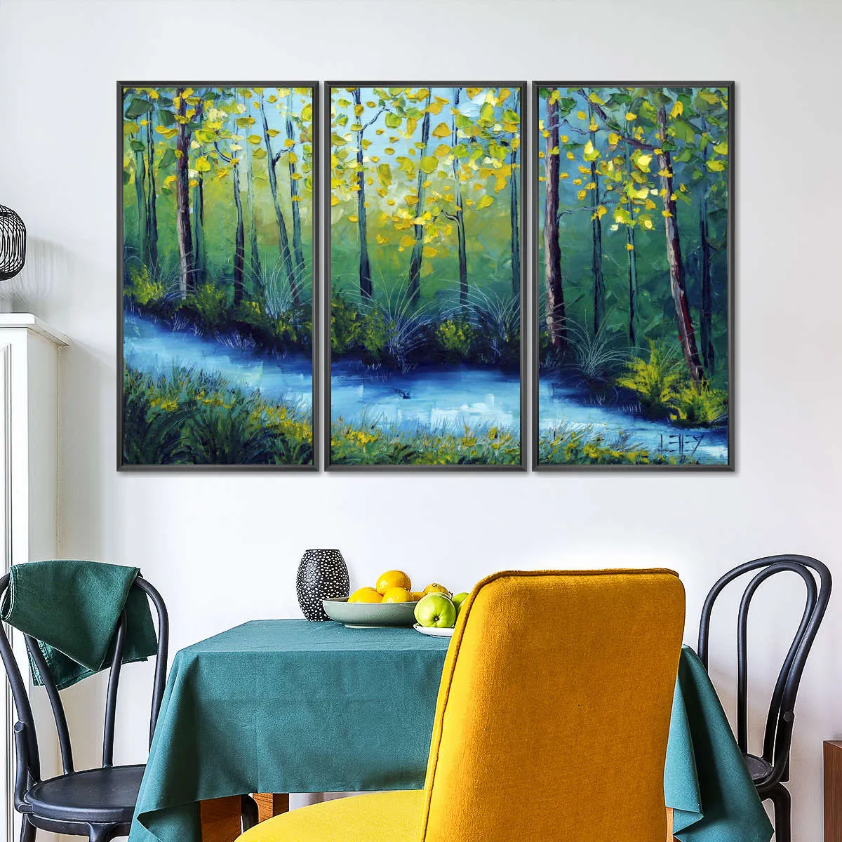 A Blue River Wall Art