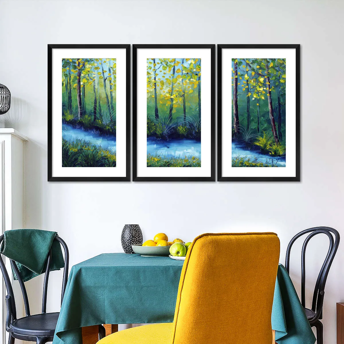A Blue River Wall Art