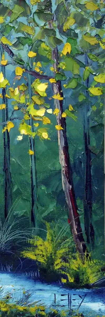 A Blue River Wall Art