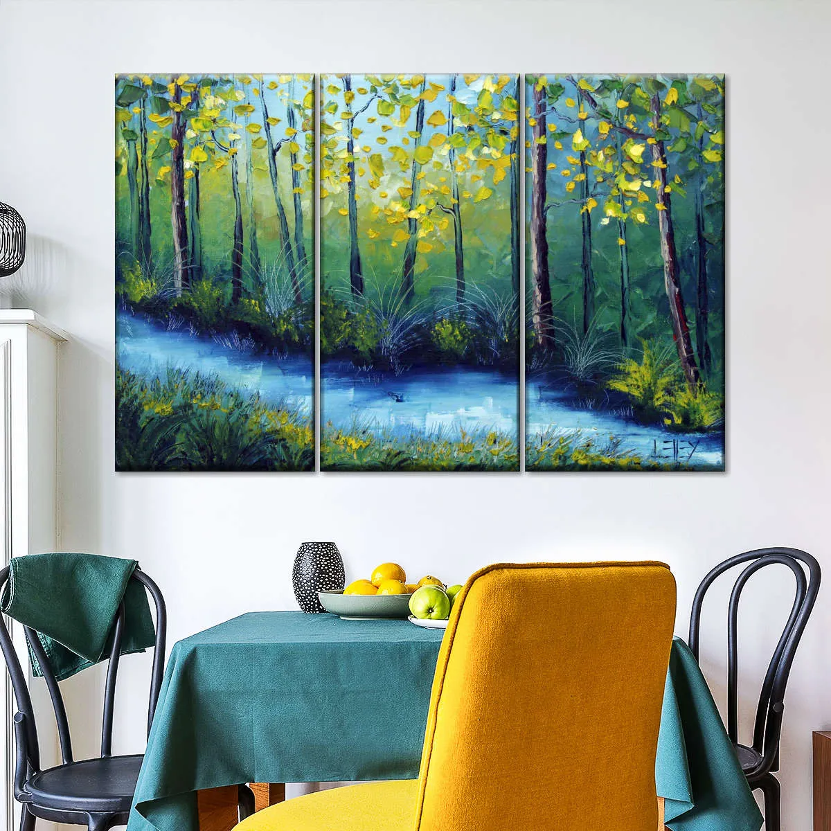 A Blue River Wall Art