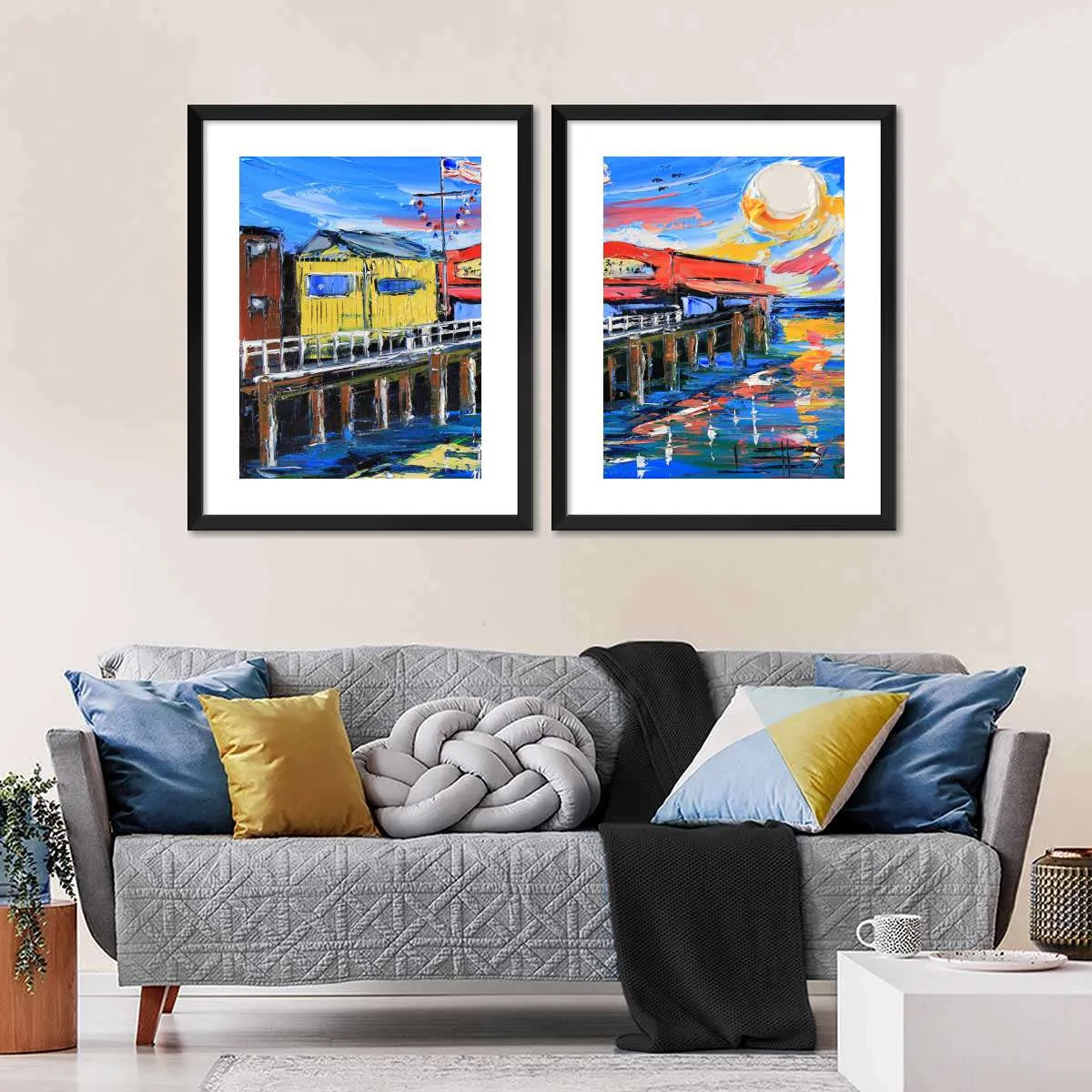 A Fisherman's Wharf Wall Art