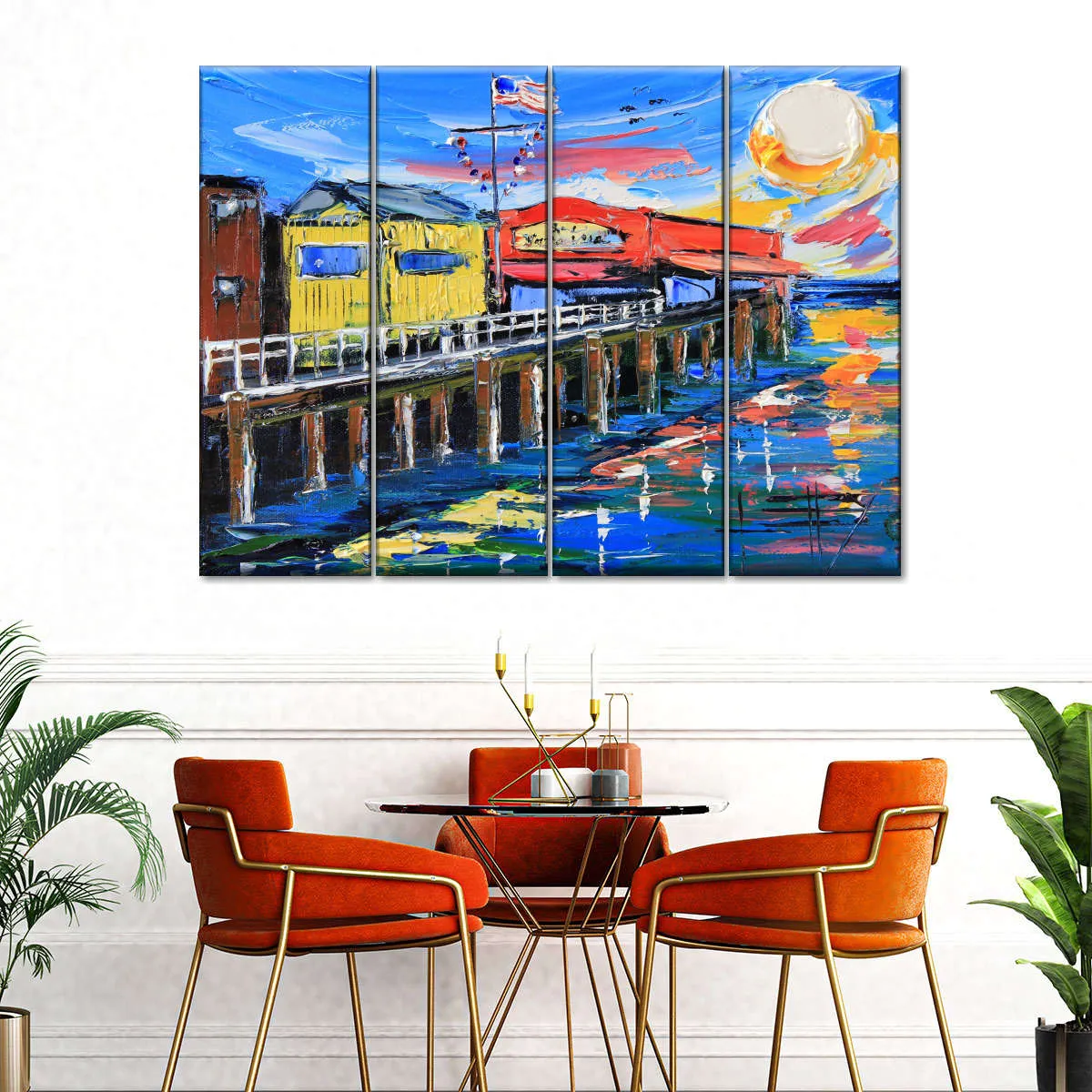 A Fisherman's Wharf Wall Art