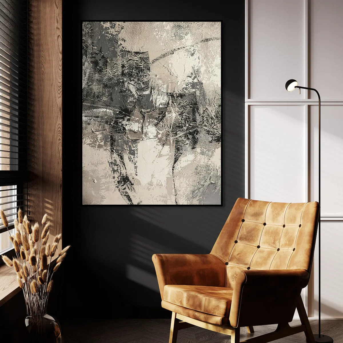 Abstract Tempo in Grayscale"