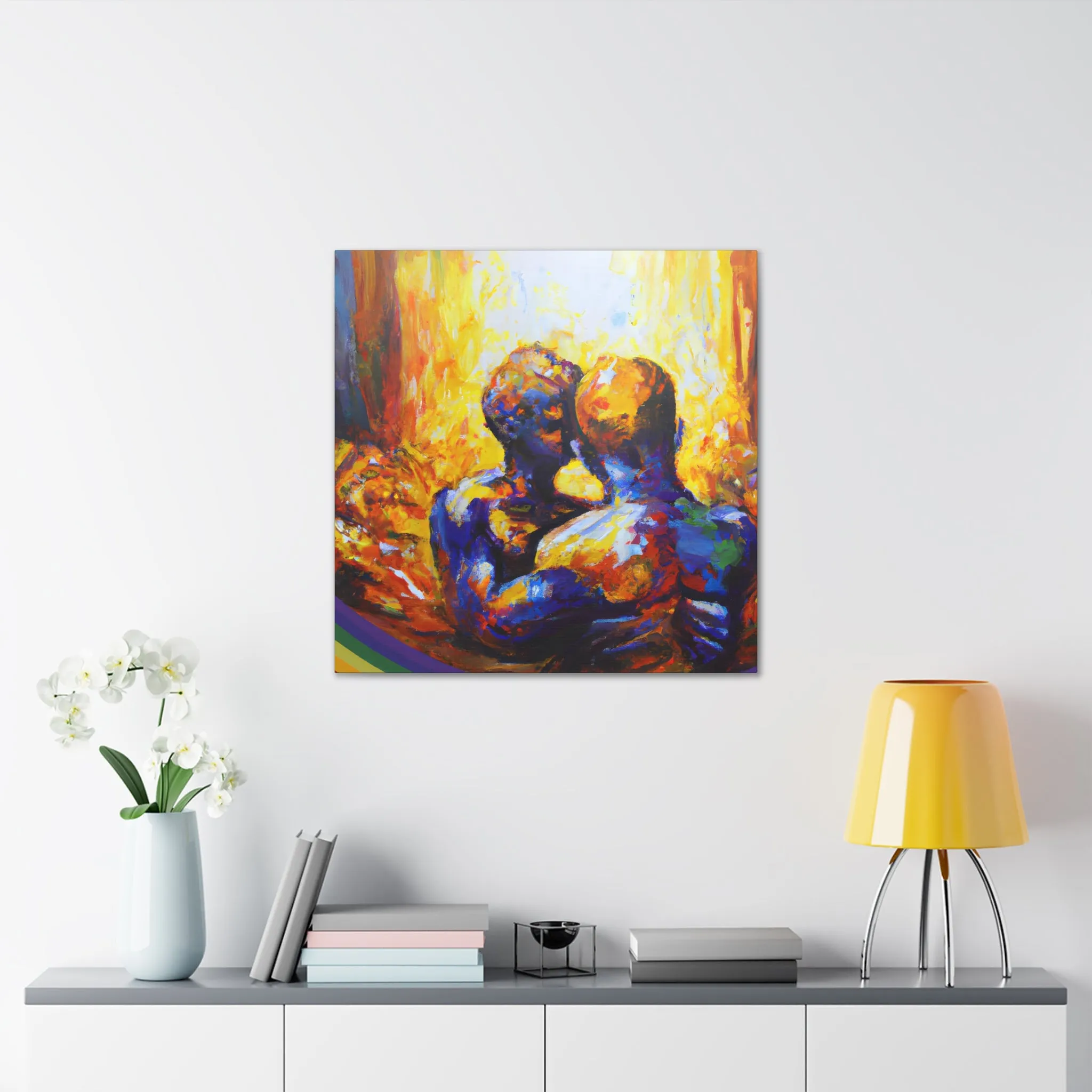 AceSpencer - Gay Love Canvas Art