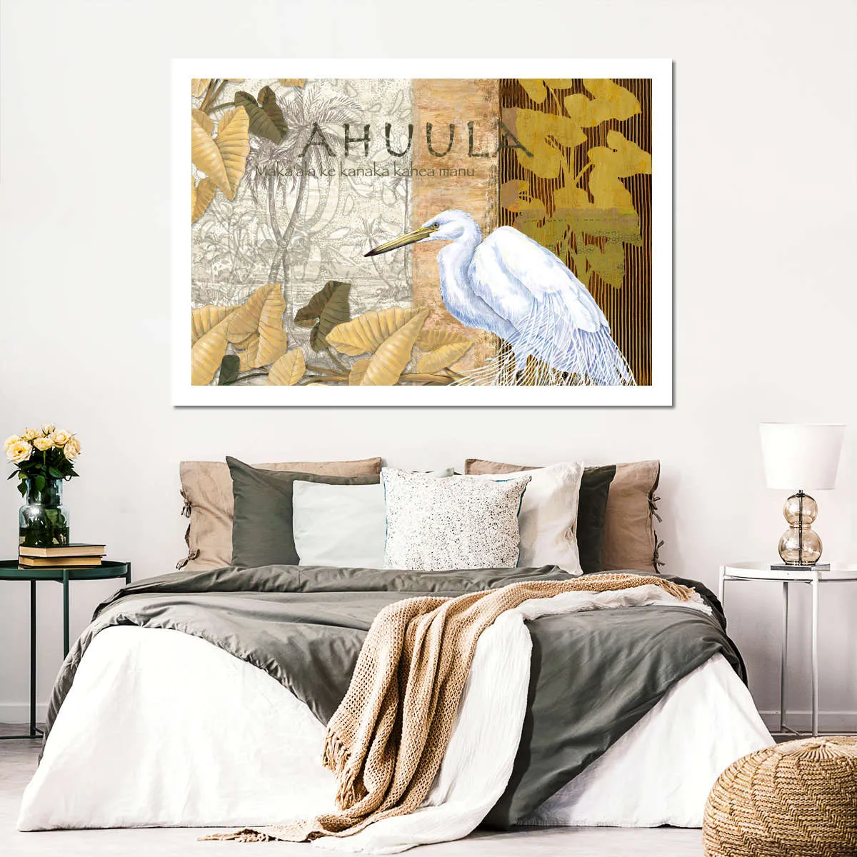 'Ahu 'Ula Feather Cloak Wall Art