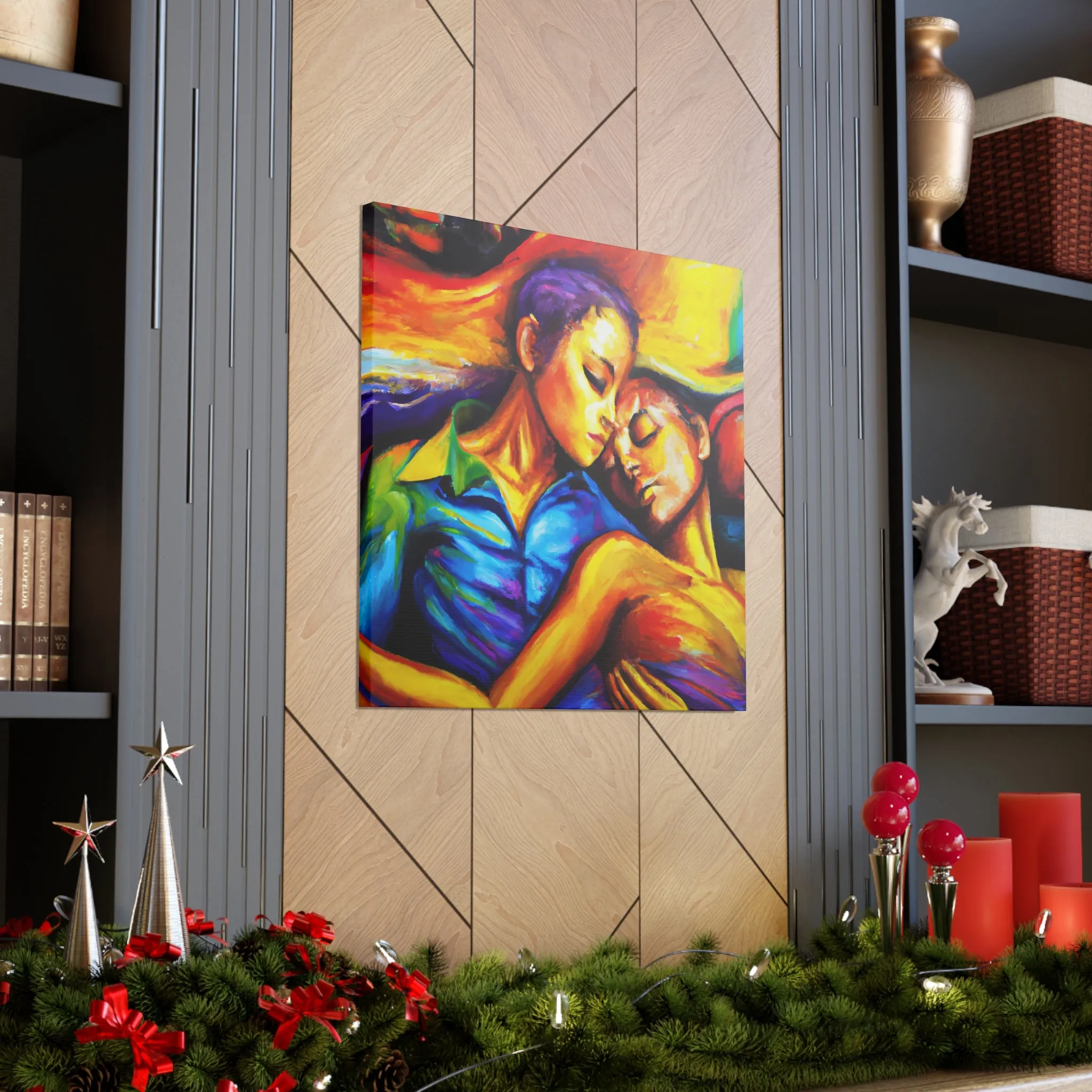 Aiden. - Gay Love Canvas Art