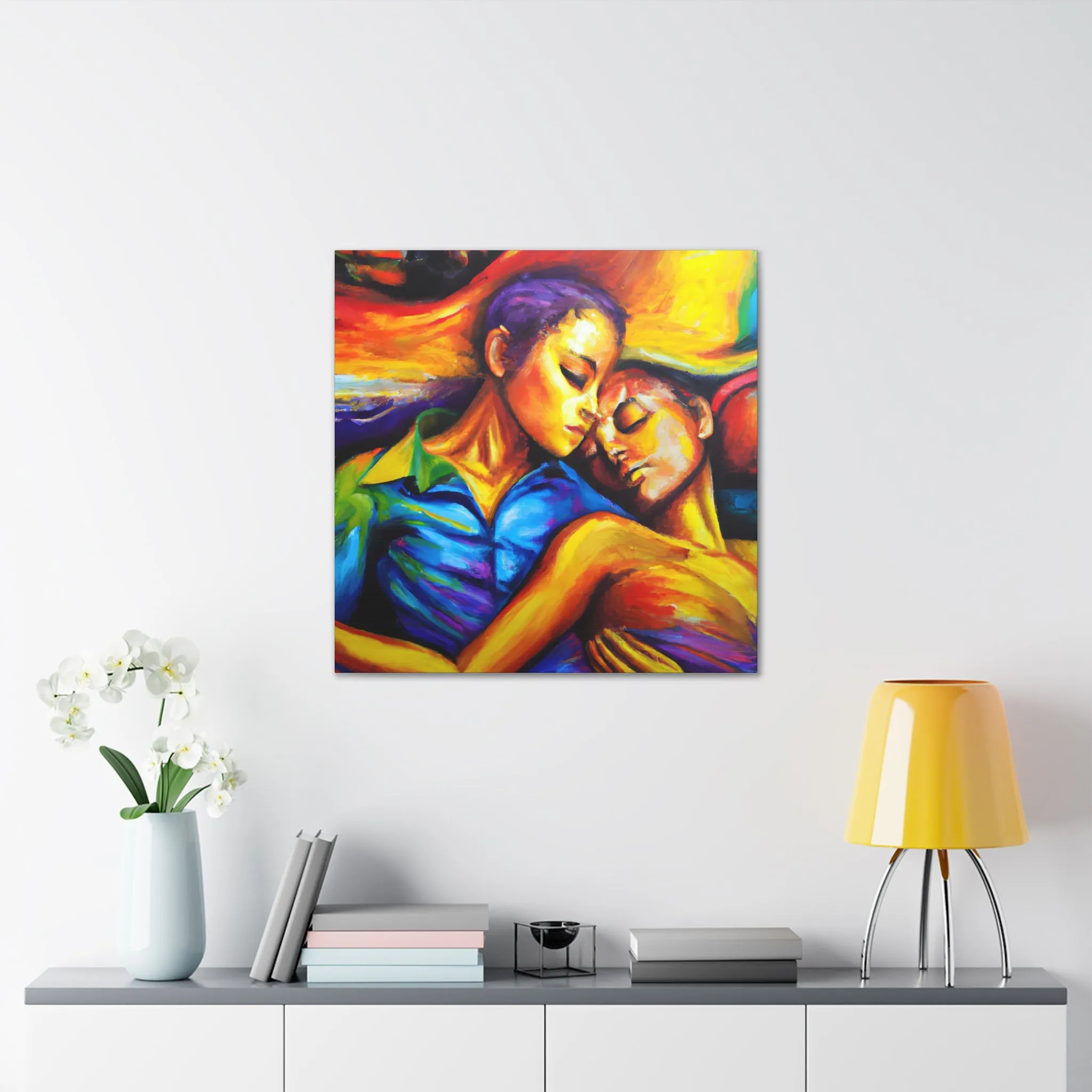 Aiden. - Gay Love Canvas Art