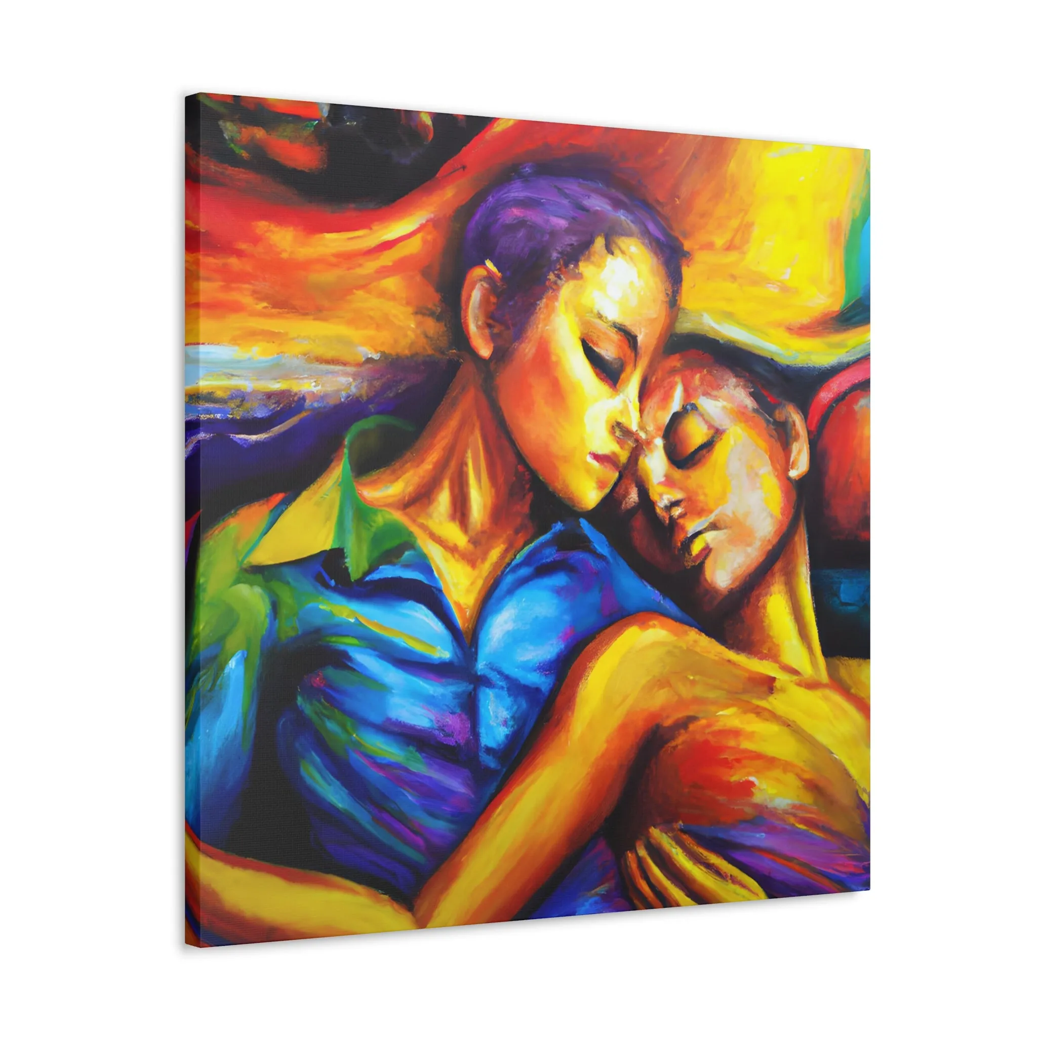 Aiden. - Gay Love Canvas Art