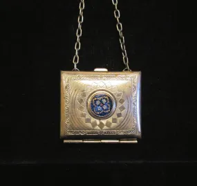 Antique Coin Purse 1900s Silver Change Purse Victorian Coin Purse