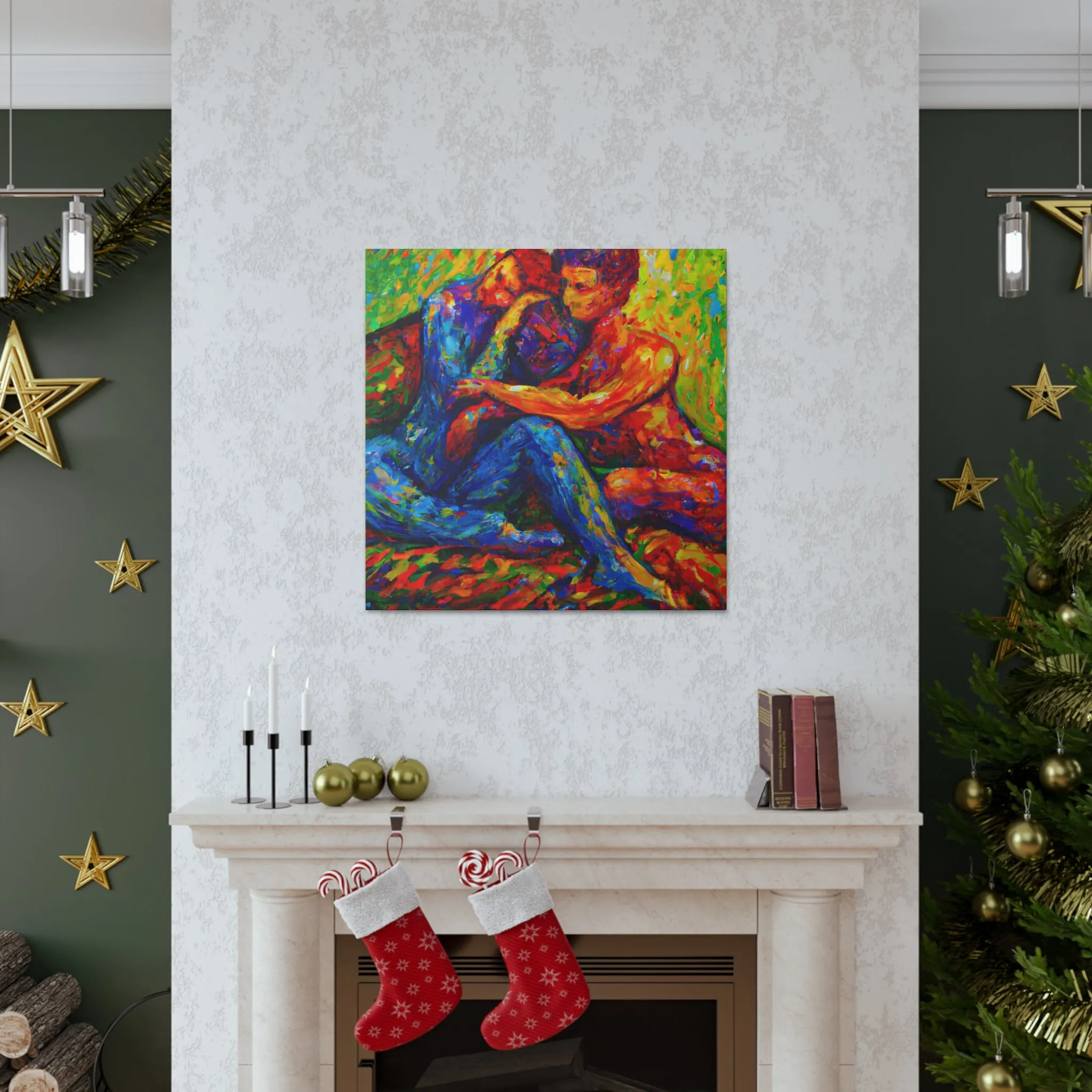 Axel - Gay Love Canvas Art