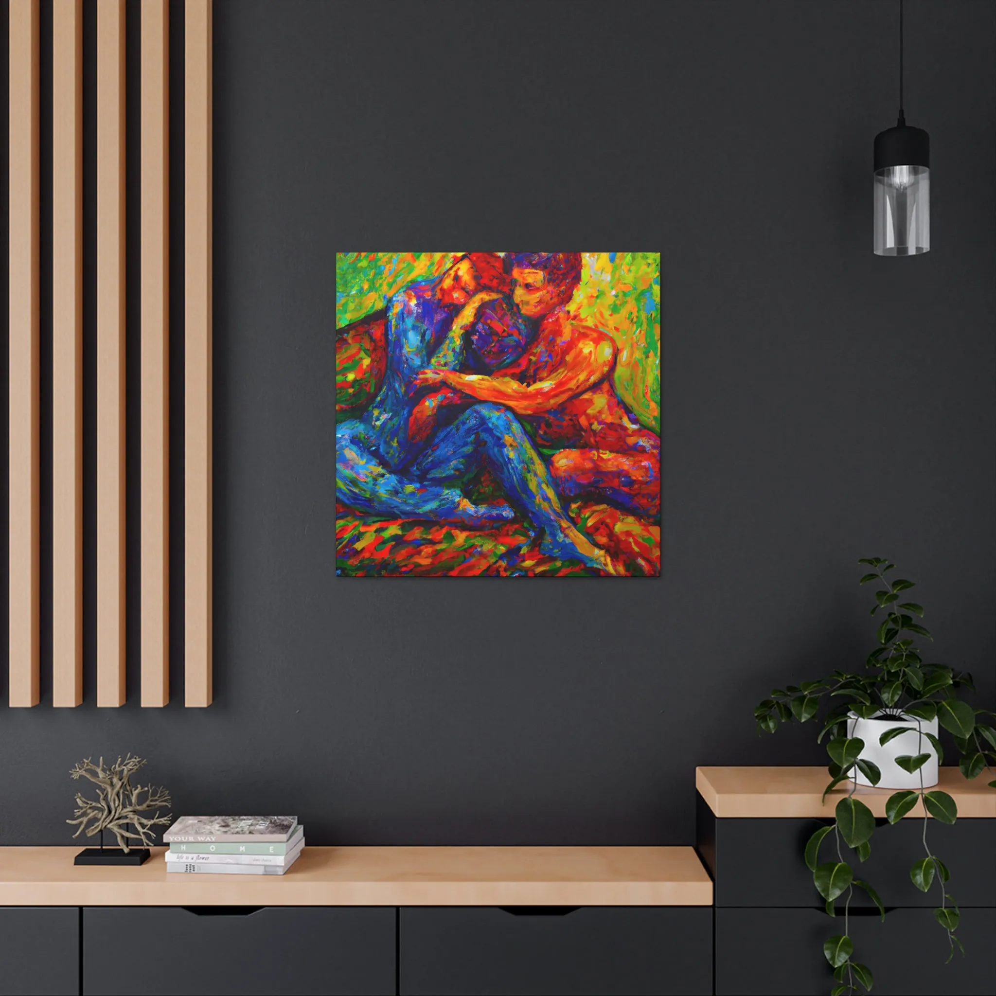 Axel - Gay Love Canvas Art