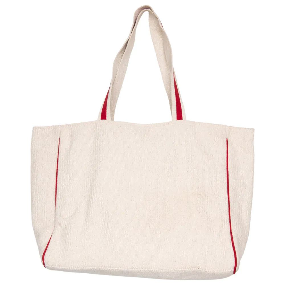Beating Heart Chenille Wholesale Beach Tote Bag