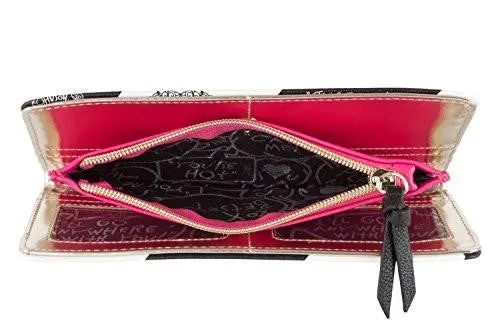 Betsey Johnson Change Purse Wallet Stripe Wallets