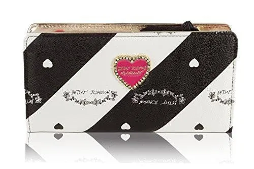 Betsey Johnson Change Purse Wallet Stripe Wallets