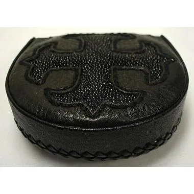 Black Cross Coin Wallet