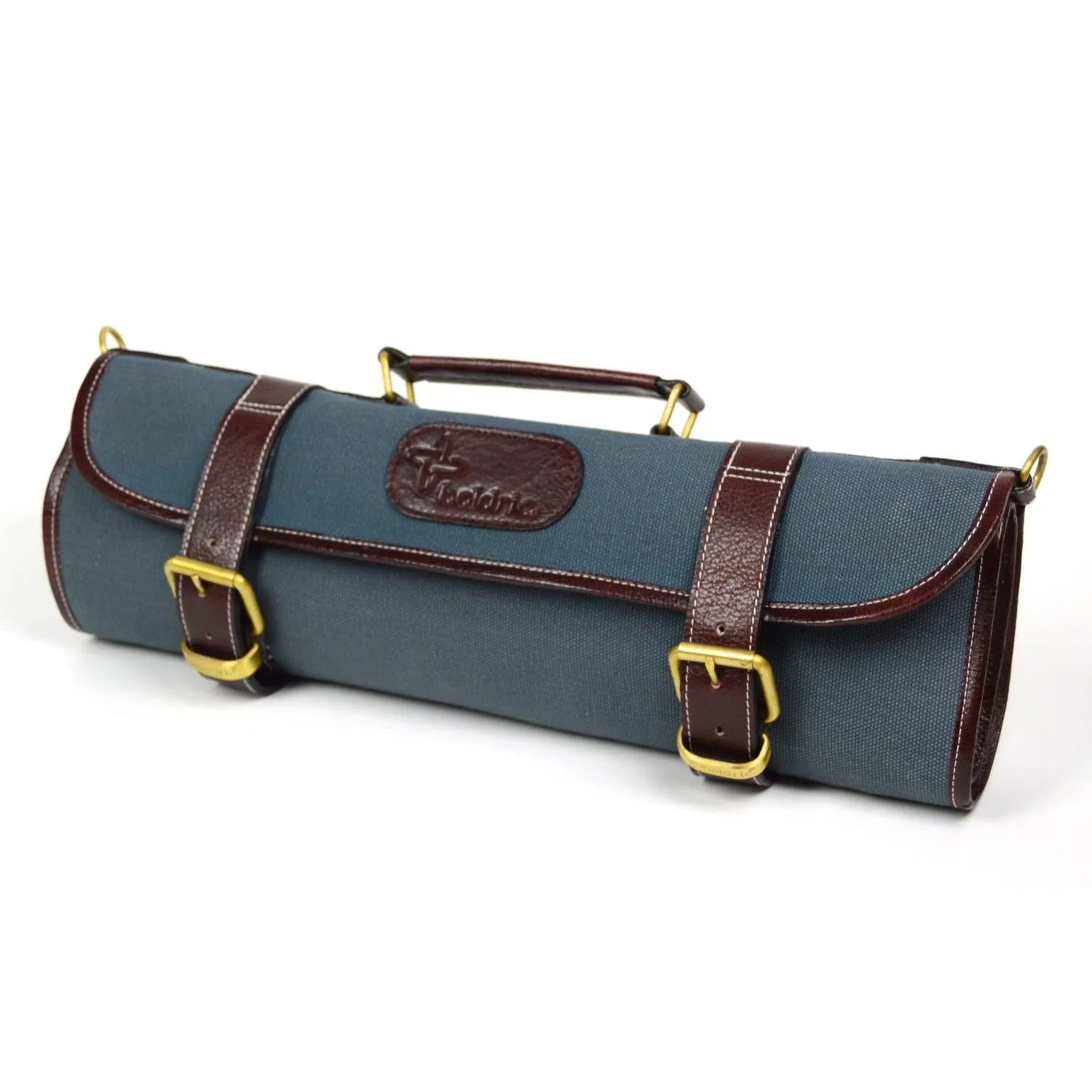 Boldric BOCKR109 9-Pocket Abalone Canvas Roll Knife Bag
