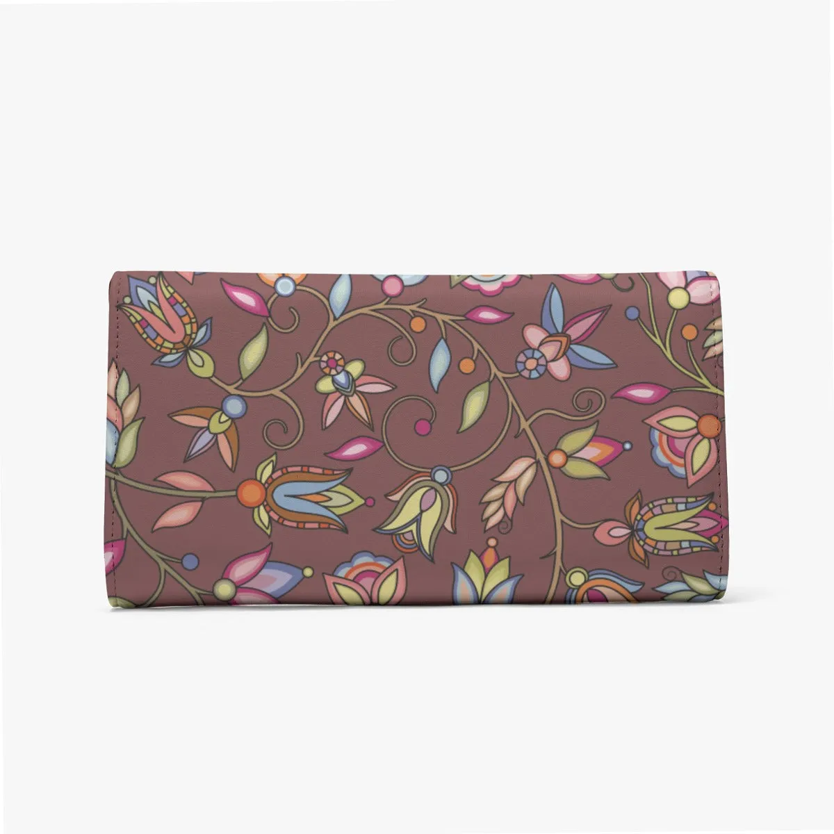 Buffalo Bloom Clay Foldable Wallet