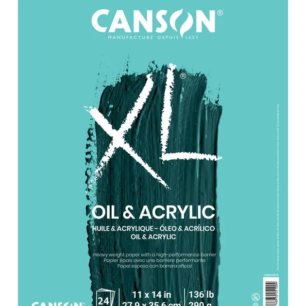 Canson XL Oil & Acrylic Canvas Pad