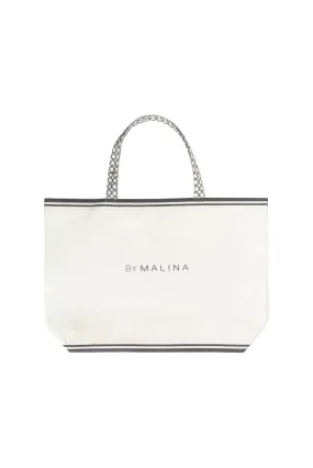 Canvas Bag - Cream Iconic Print