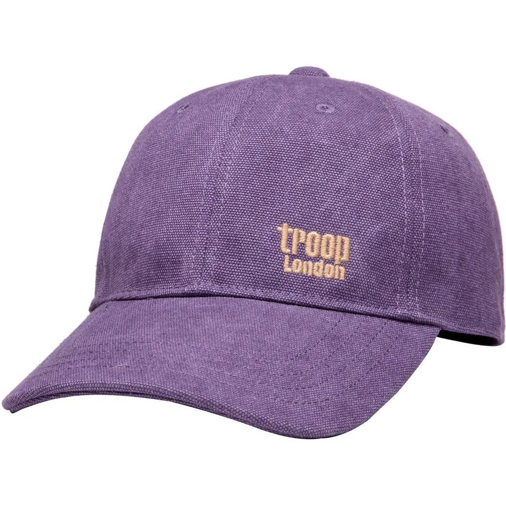 Canvas Baseball Cap - Troop London Sun Hat - 8 Colours