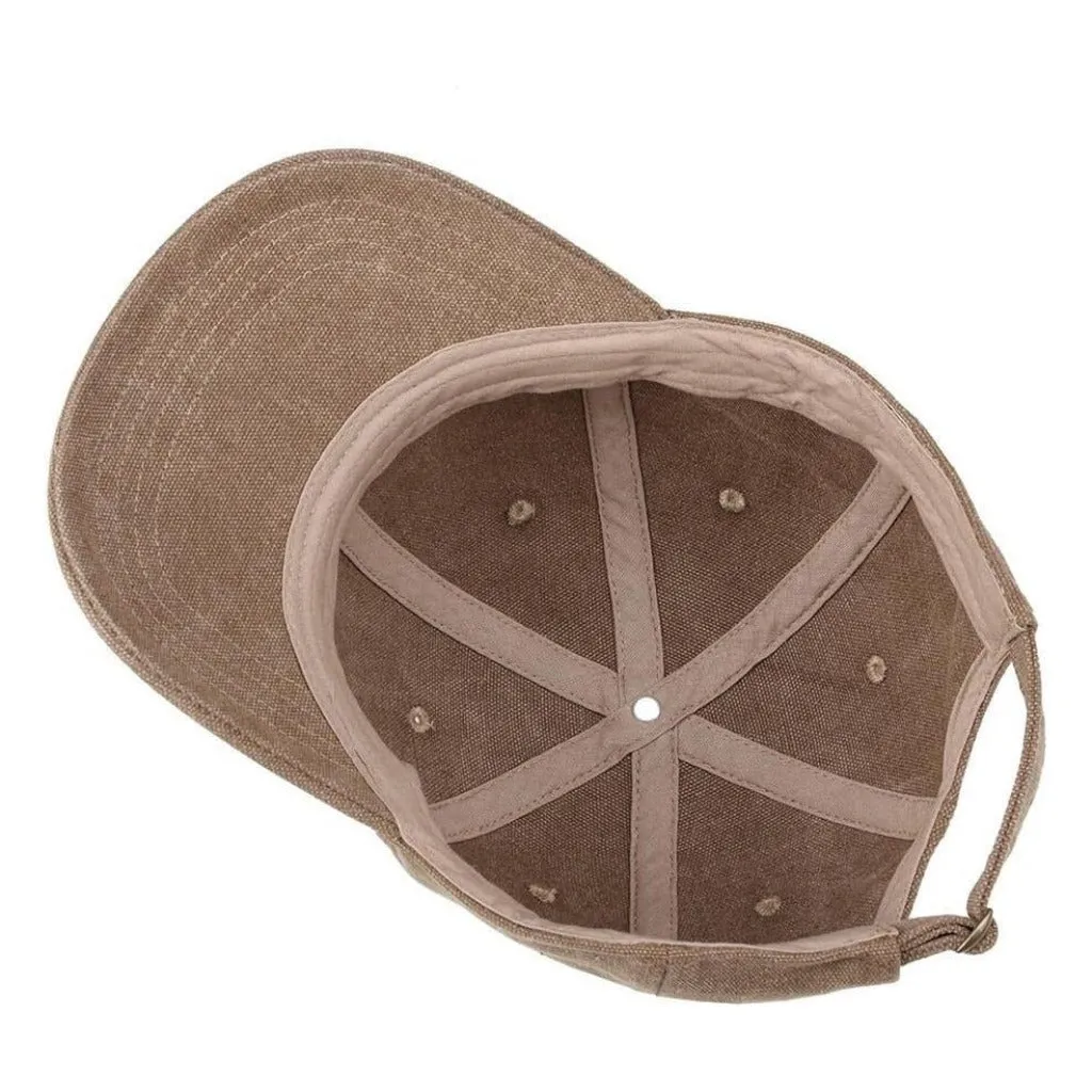 Canvas Baseball Cap - Troop London Sun Hat - 8 Colours