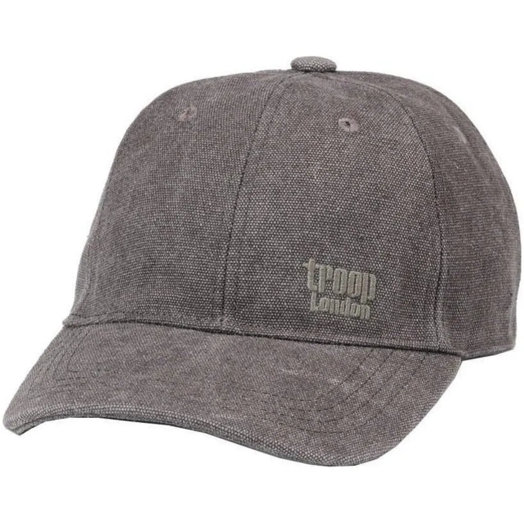 Canvas Baseball Cap - Troop London Sun Hat - 8 Colours