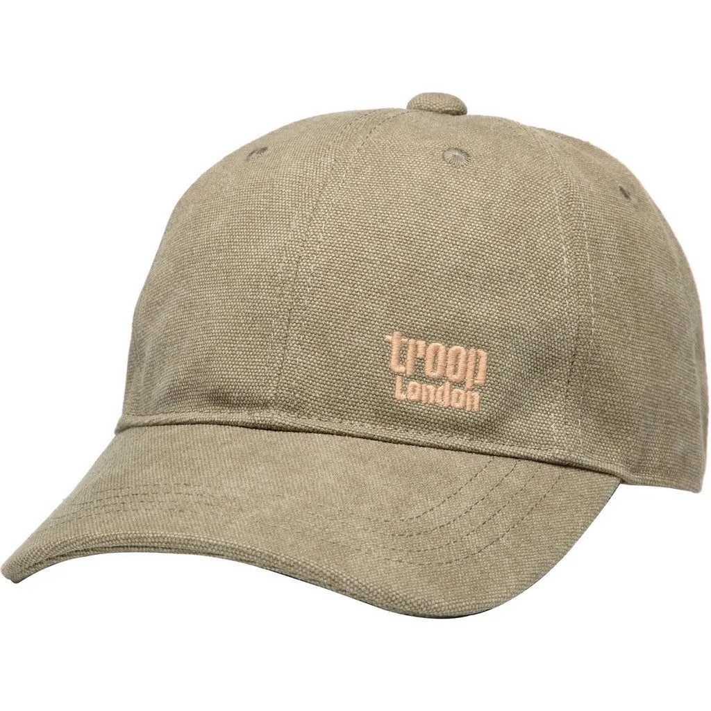 Canvas Baseball Cap - Troop London Sun Hat - 8 Colours