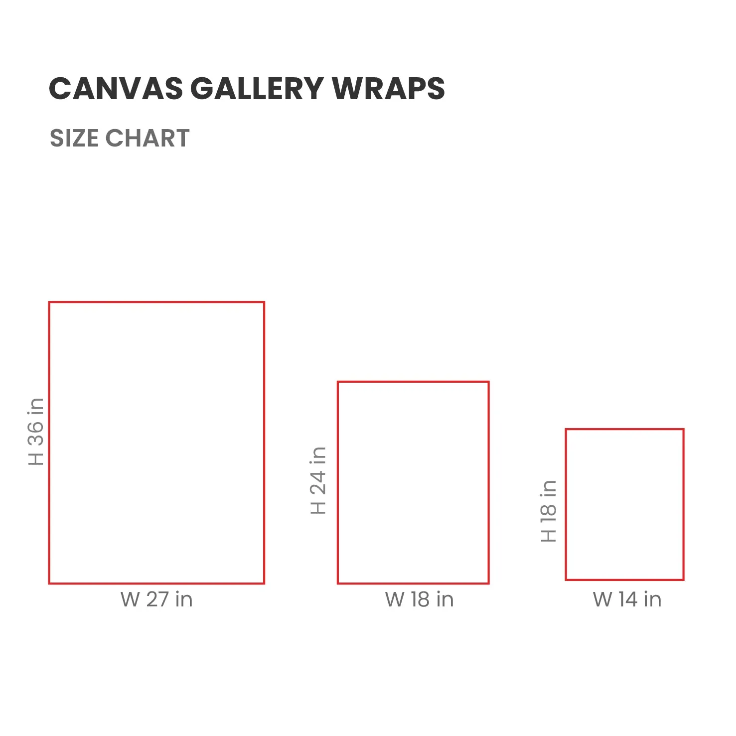 Canvas Gallery Wraps