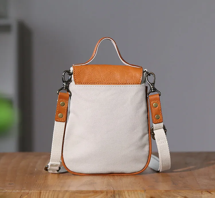 Chic Ladies Canvas Over The Shoulder Bag Crossbody Canvas Bags For Women