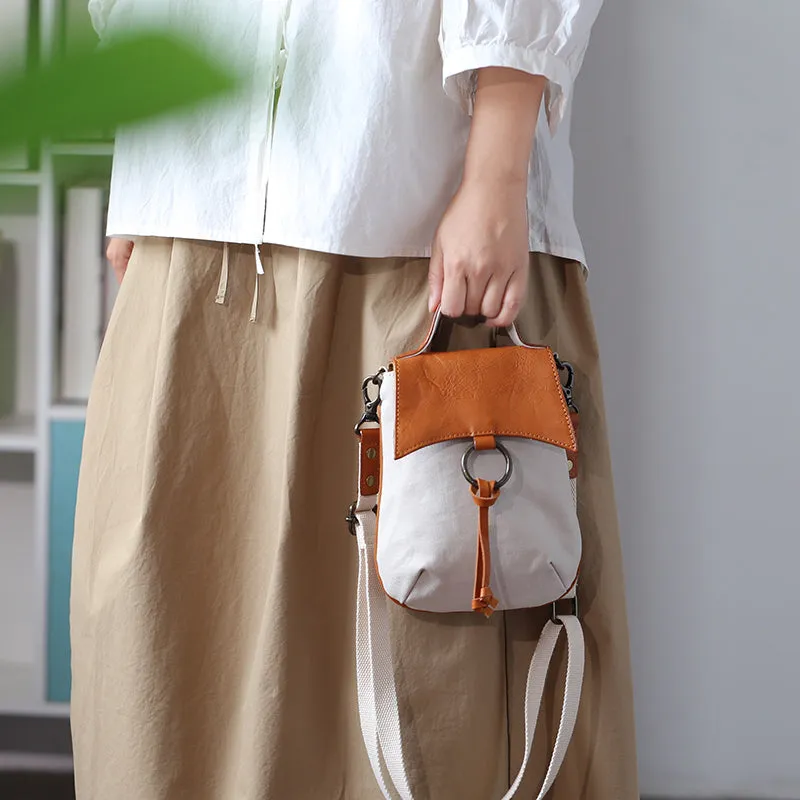 Chic Ladies Canvas Over The Shoulder Bag Crossbody Canvas Bags For Women