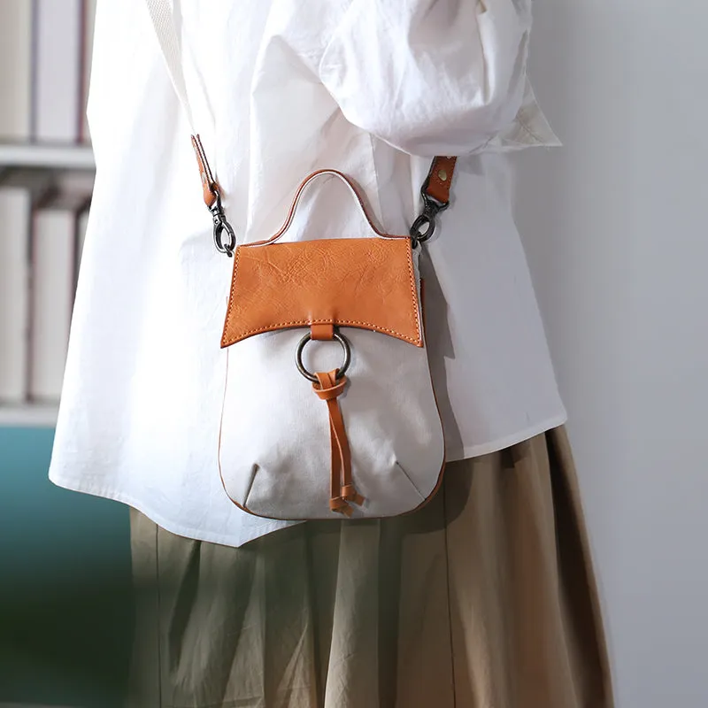 Chic Ladies Canvas Over The Shoulder Bag Crossbody Canvas Bags For Women