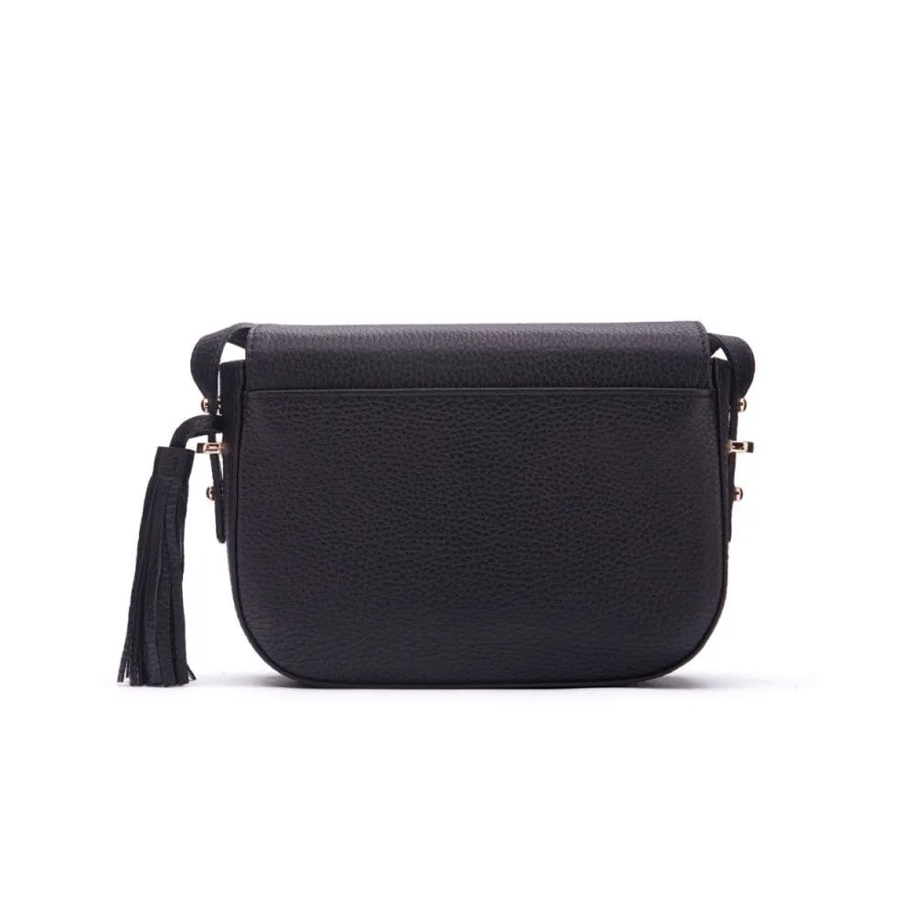Clarice Tassel Bag - Black