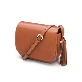 Clarice Tassel Bag - Tan