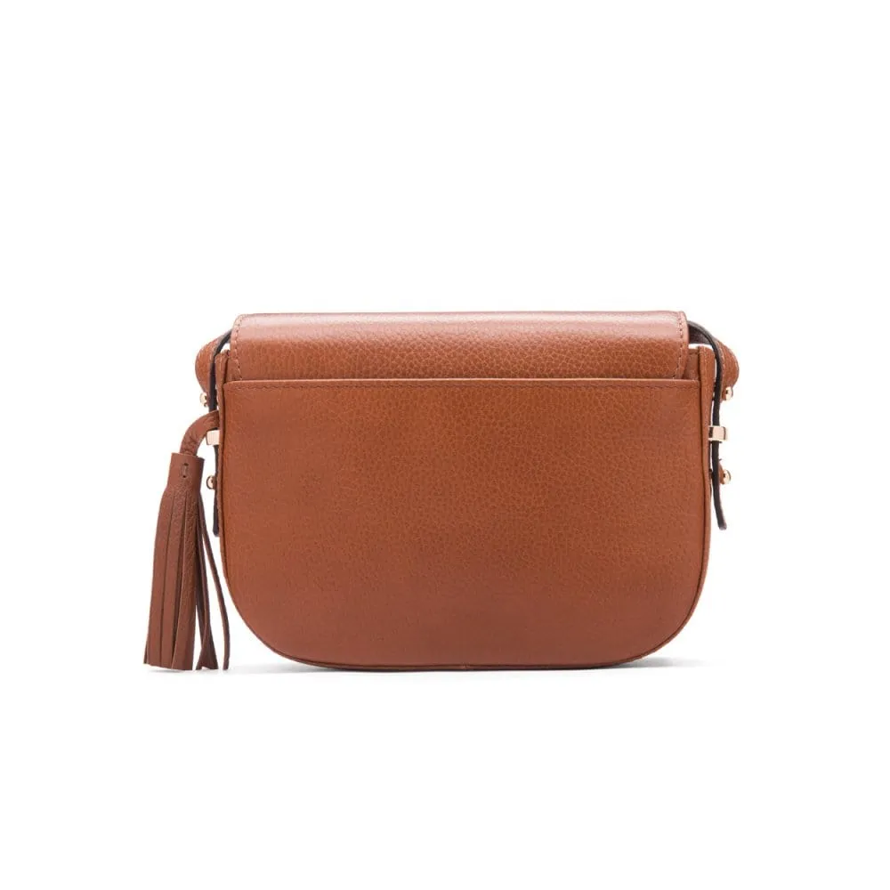 Clarice Tassel Bag - Tan