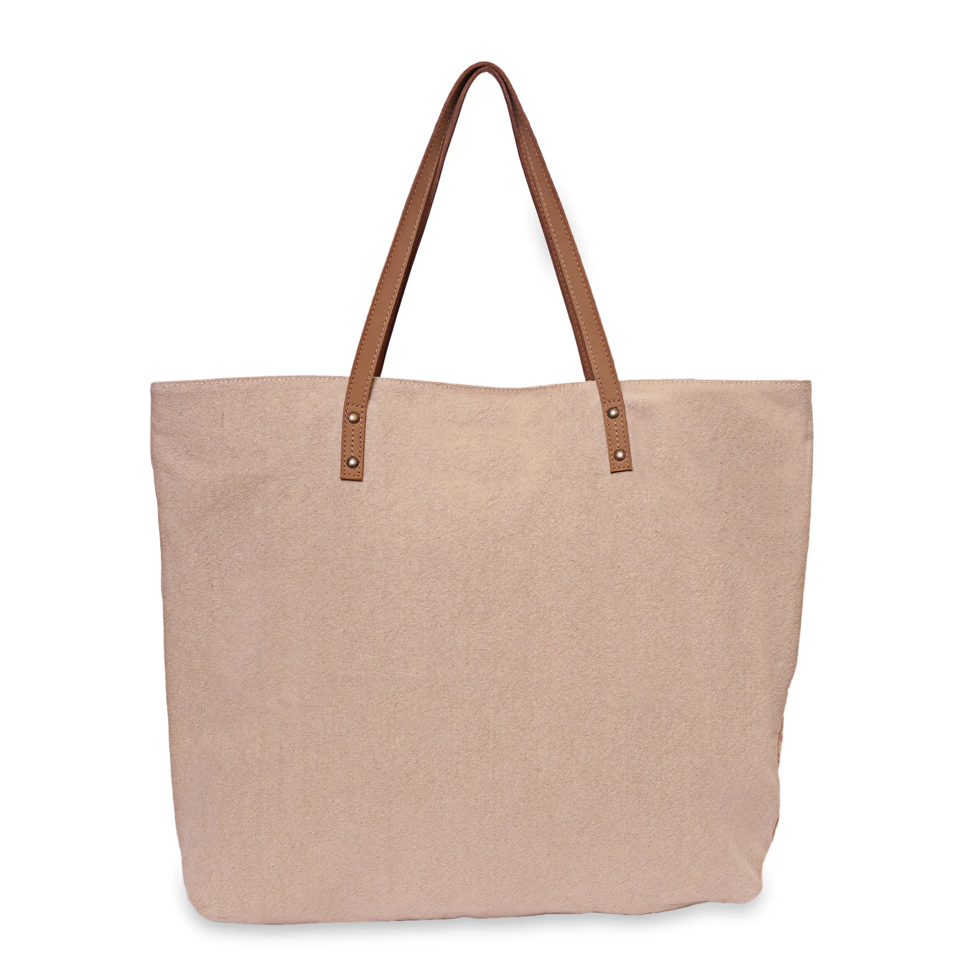 Cott N Curls "Great Wave" Canvas Tote Bag