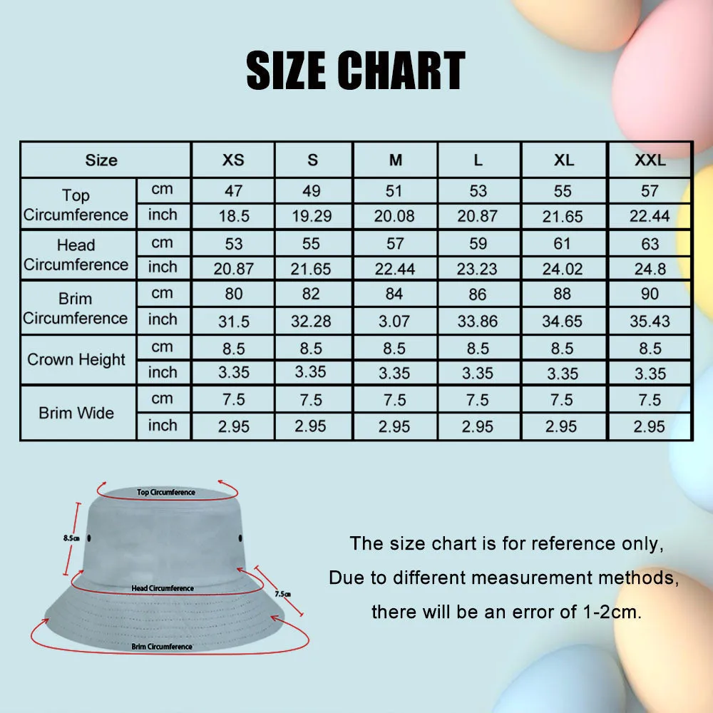 Custom Face Bucket Hat Unisex Personalised Hiking Beach Sports Hats Purple Abstract Texture