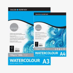 Daler Rowney Simply Watercolor Pad 190Gsm