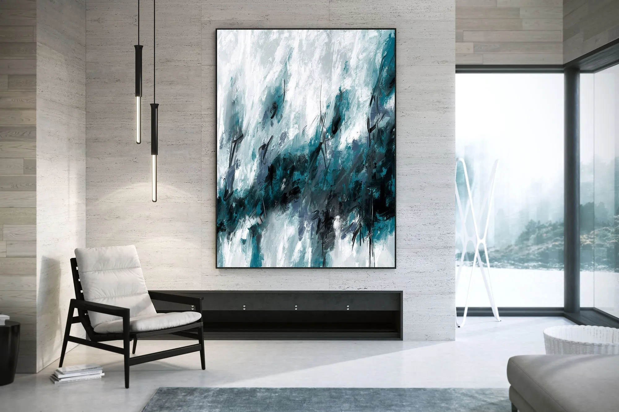 Extra Large Wall Art Textured Painting Original Painting Fp067