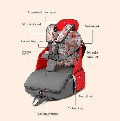 Foldable Baby Diaper Bag Dining Seat