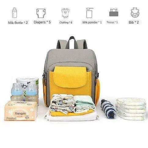 Foldable Baby Diaper Bag Dining Seat