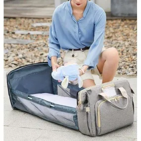 Foldable Changing Bed Baby Diaper Bag