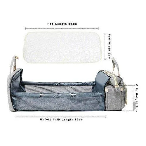 Foldable Changing Bed Baby Diaper Bag