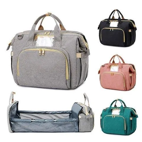 Foldable Changing Bed Baby Diaper Bag