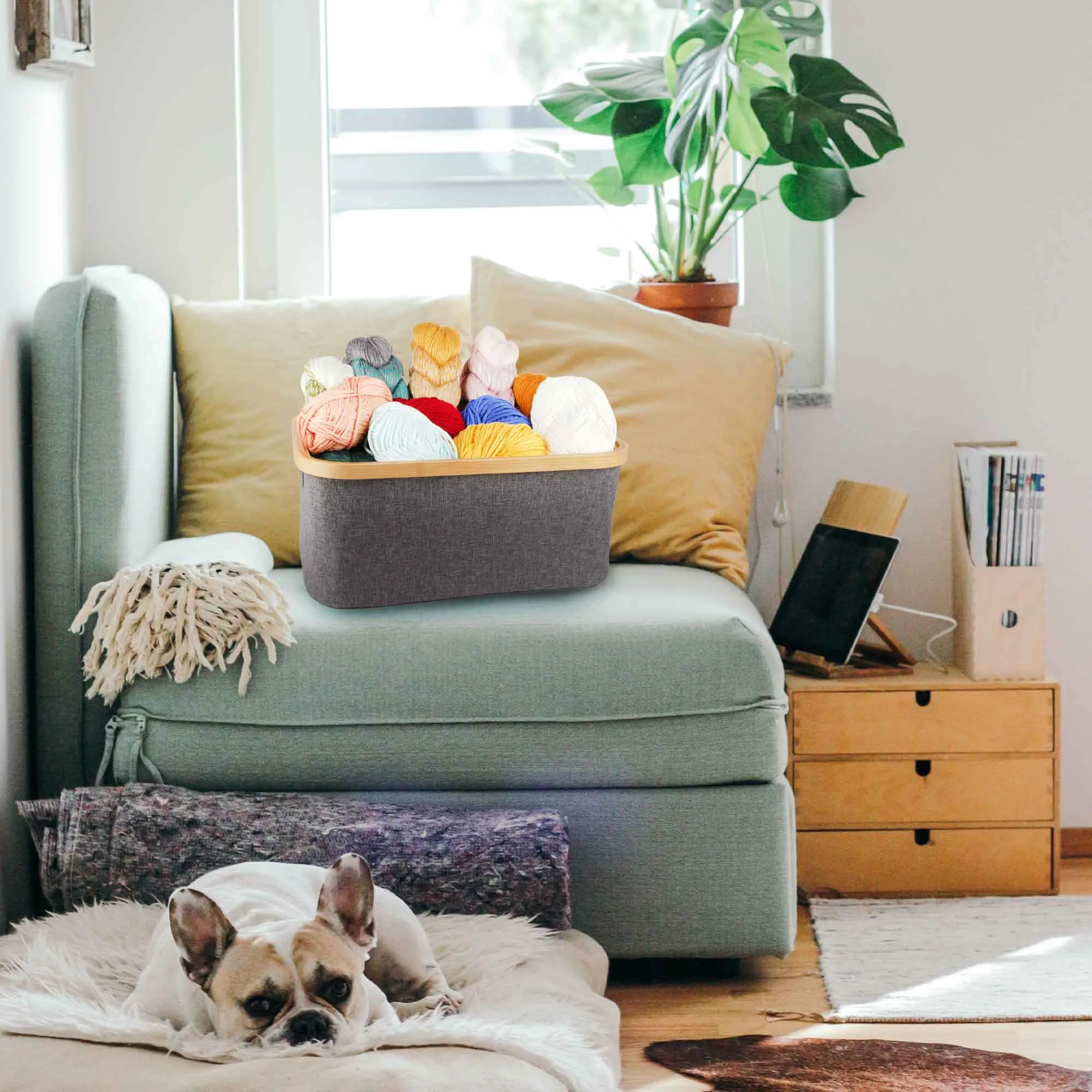 Foldable Storage Organizer with Lid