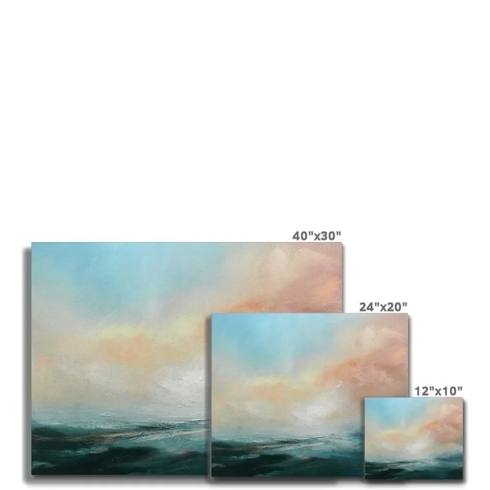 'Freeing the timid lover' Canvas